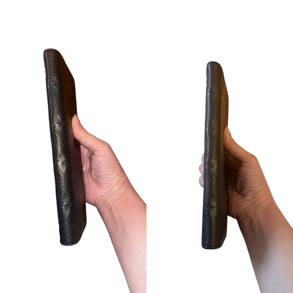 Louis Vuitton Black Empreinte Noir Leather Wallet